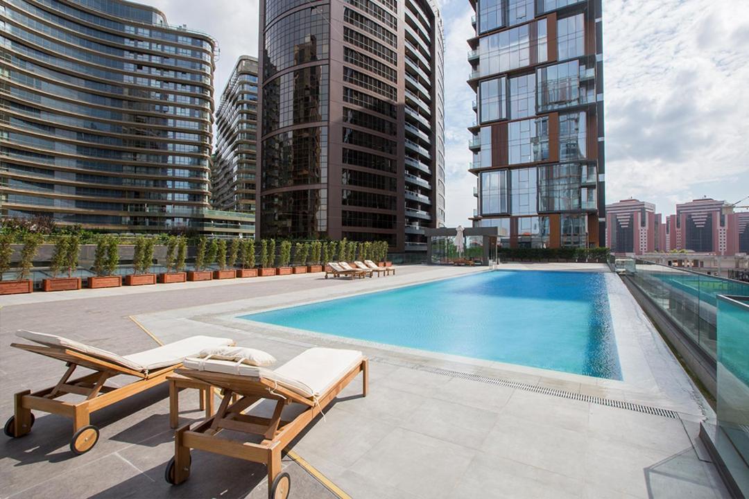 Residence Retro9 B-Blok Atakoey Apart 2 Rooms Wifi Pool Estambul Exterior foto